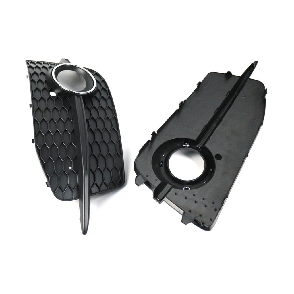 Левая/правая передняя решетка бампера противотуманные фары рамка отделка для Q3 12-14 SLine передняя решетка бампер 8U0807682D 8U0807681D