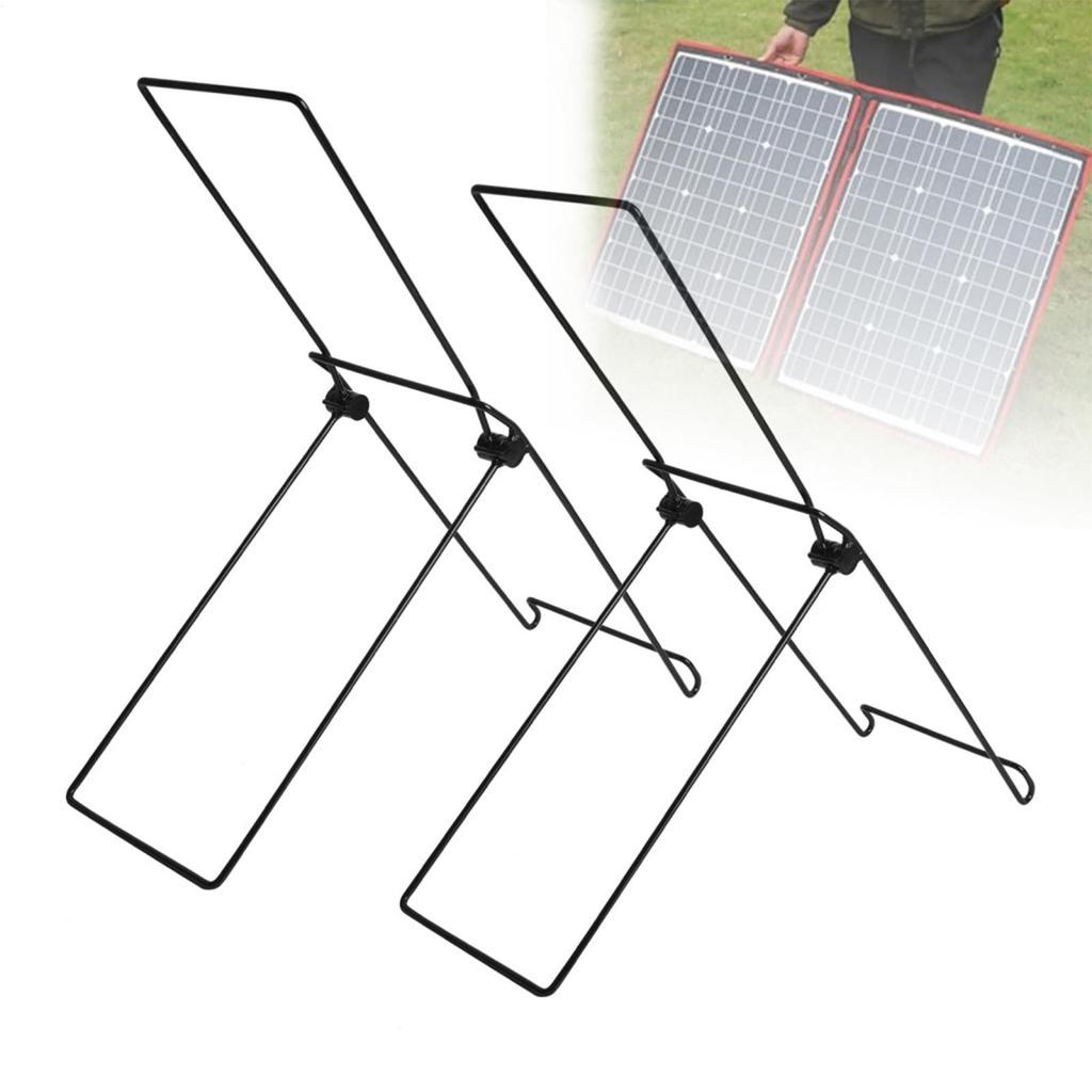 Регулируемая подставка для солнечной панели, легкий прочный складной кронштейн для установки на открытом воздухе для ходьбы, скалолазания, пеших прогулок