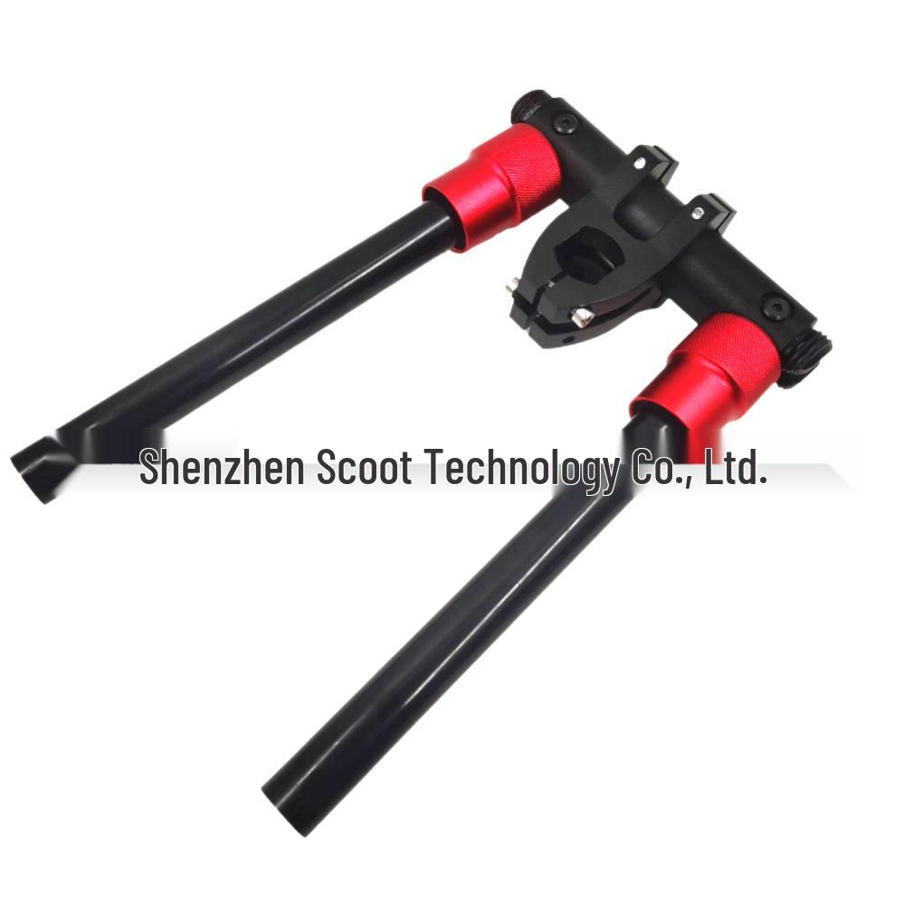 KUGOOM4 Complete Electric Scooter Accessories: Portable T-Bar with Night Light