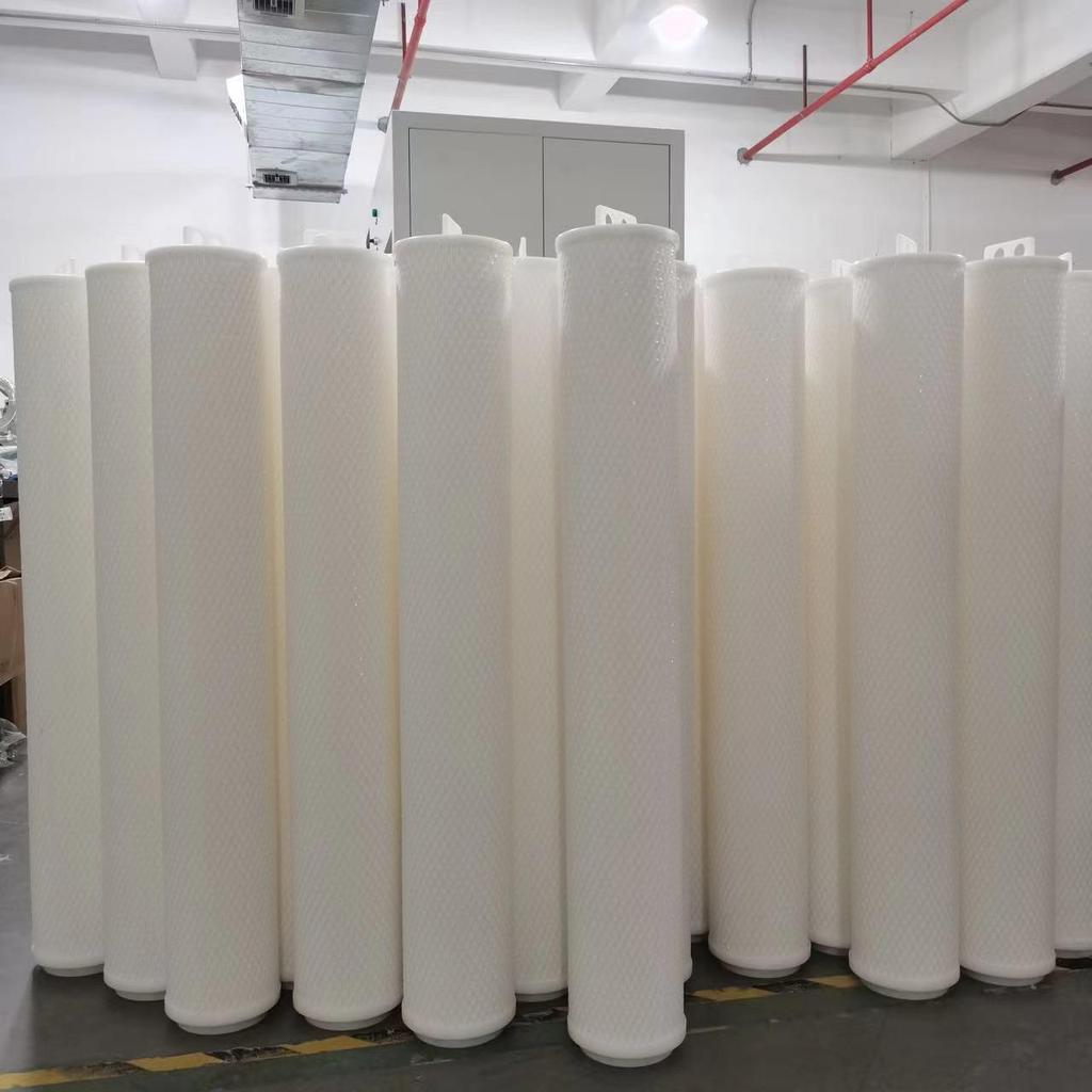 Polypropylene PP Microporous Pleated Filter Cartridge for High Precision Filtration of Beverages and Alcohol, 0.1-5 Microns