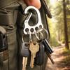 Multi-Ring Key Holder Easy Removal Key Ring Accessory Anti-Loss Key Ring  Multi-purpose Use
