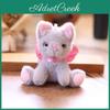 Милая Плюшевая Игрушка Кошка из Коротковорсового Материала для Брелока на Сумку и Коллекционеров