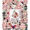 50Pcs Q-version Spy Game House Stickers SPY Anya Anime Japanese Cartoon Decorative Waterproof Mobile Phone Stickers for Children's Toys