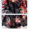 Women's Japanese Style Summer Kimono Cosplay Costume with Traditional Print