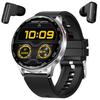 2025 New Smart Watch TWS 2-in-1 Bluetooth Earphones with Built-in Speaker HIFI 9D Sound Quality Health Monitor Watch for Android IOS