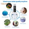 4-в-1 тестер качества воды TDS с цифровым дисплеем, высокоточный портативный многофункциональный цифровой тестер чистоты воды с питанием от батареи