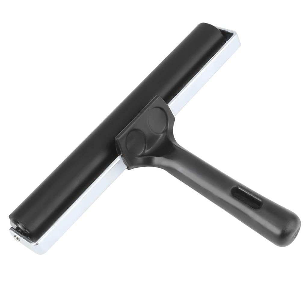 Rubber Brayer Roller Paint Brush Ink Applicator Art Craft Oil Painting Tool, for Painting Large Area Quickly, Made of High Quality Rubber, with Nonsli