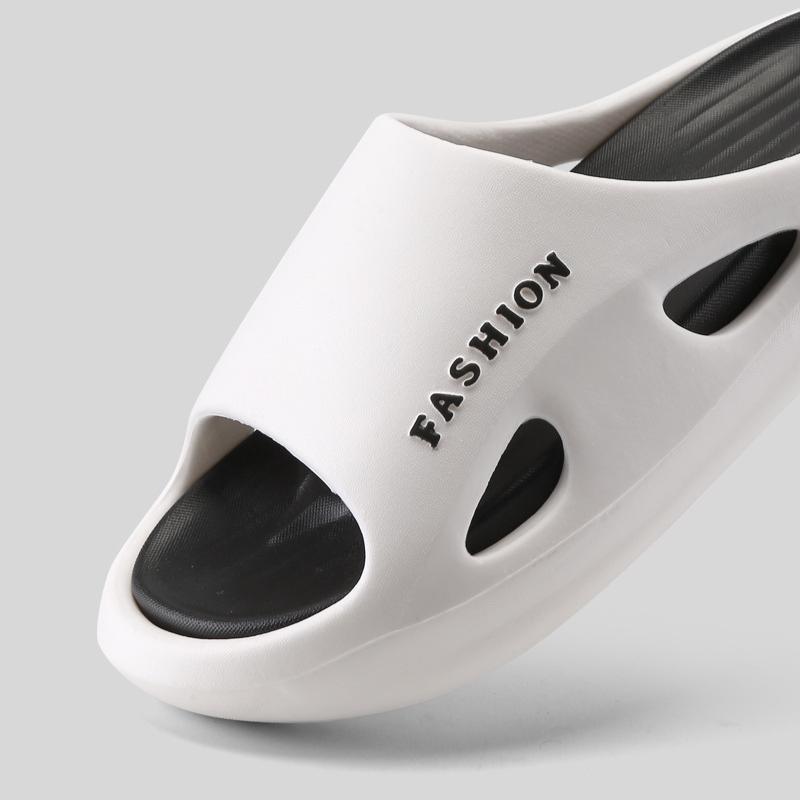 Мужская летняя верхняя одежда в тапочках 2025 Новые домашние домашние нескользящие классные тапочки на толстой подошве