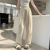Summer Relax Fit Широкие летние брюки со складками, тонкие