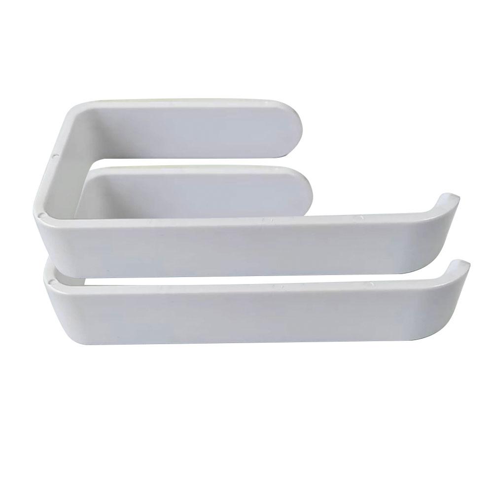 Неперфорированная вешалка для полотенец, полка для ванной комнаты, самоклеящаяся вешалка для полотенец для ванной комнаты и кухни, держатель для туалетной бумаги, черная вешалка для полотенец