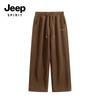 JEEP SPIRIT Men's Autumn Heavy Straight-Leg Casual Sweatpants
