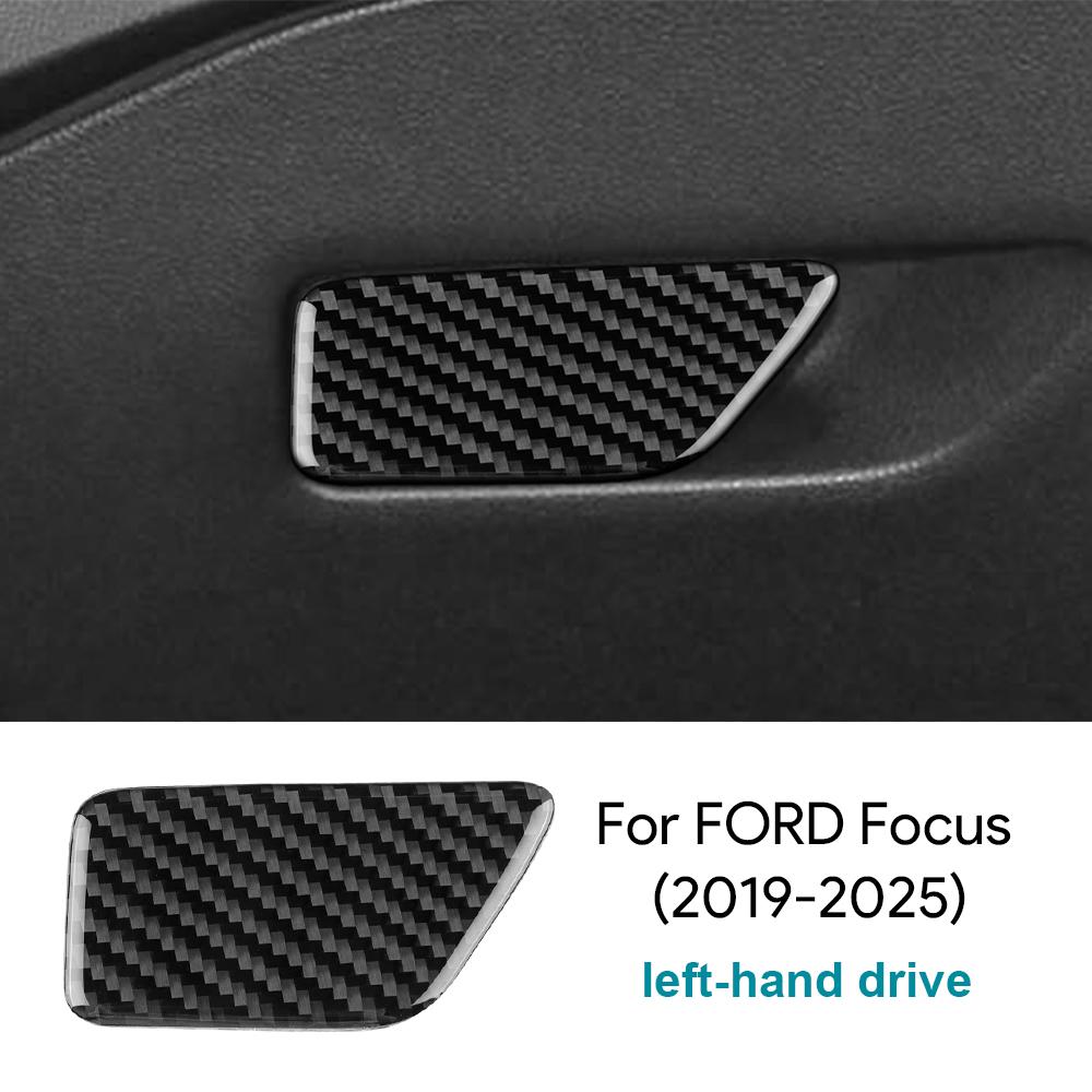 For Ford Focus/Focus ST 2024 2025 Real Soft Carbon Fiber Sticker LHD RHD Car Front Passenger Tool Box