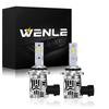 WENLE 14,000 LM! HB3/HB4 Common LED 2-Color Switching, Color Change Bulb, For Fog Lights,