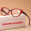 New Cat Eye Reading Glasses Summer Decoration Anti-blue Light Glasses Fashion Package Flower Glasses