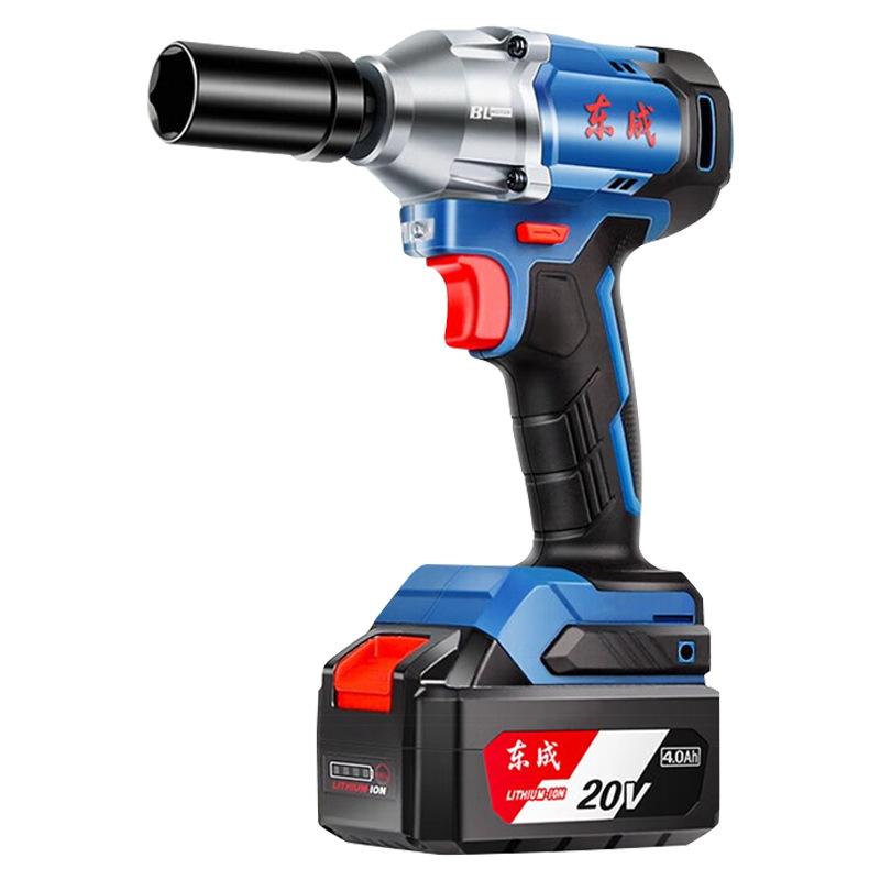 Dongcheng Charging Wrench DCPB488E Brushless Impact Wrench Lithium Battery High Torque Wind Cannon Sleeve Auto Repair Scaffold