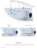 Triangular Fan-Shaped Bathtub with Bubble Massage, LED Lights, and Adjustable Temperature, 1.3m to 1.7m.