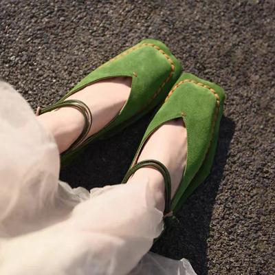 Модные балетки Женские лоферы Обувь Квадратный носок Повседневная спортивная обувь Летние дизайнерские женские сандалии 2025 Кроссовки для ходьбы Mujer Zapatillas