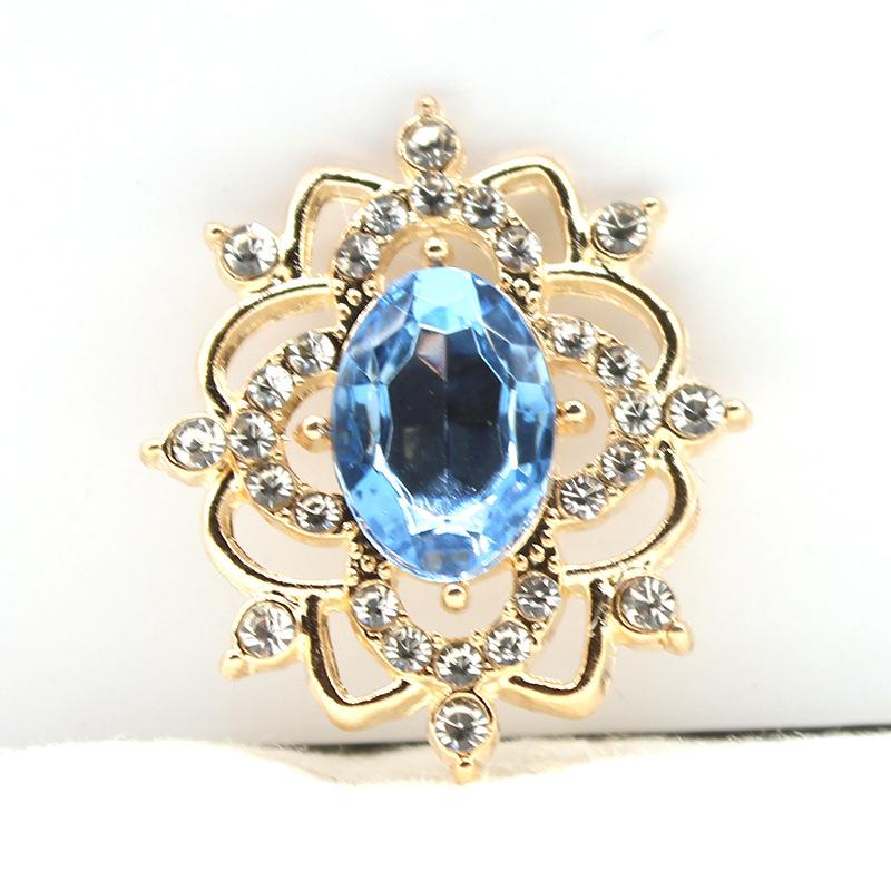 27*31 мм овальная водный алмаз сплав цветок пластина ювелирные изделия аксессуары сделай сам свадебное платье бант головной убор ювелирные изделия аксессуары