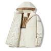 Down Cotton Clothes Men's Winter Thickened Warm Cotton-padded Clothes Loose Large Size Removable Hat Trendy Jacket