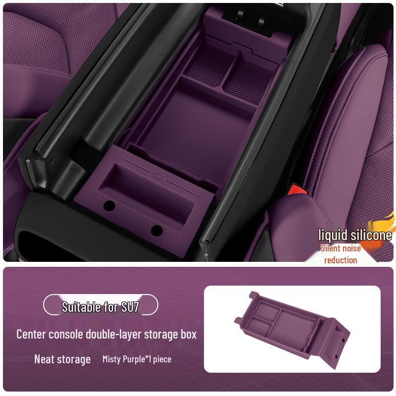Compatible Storage Box for Xiaomi SU7/YU7 Car Interior