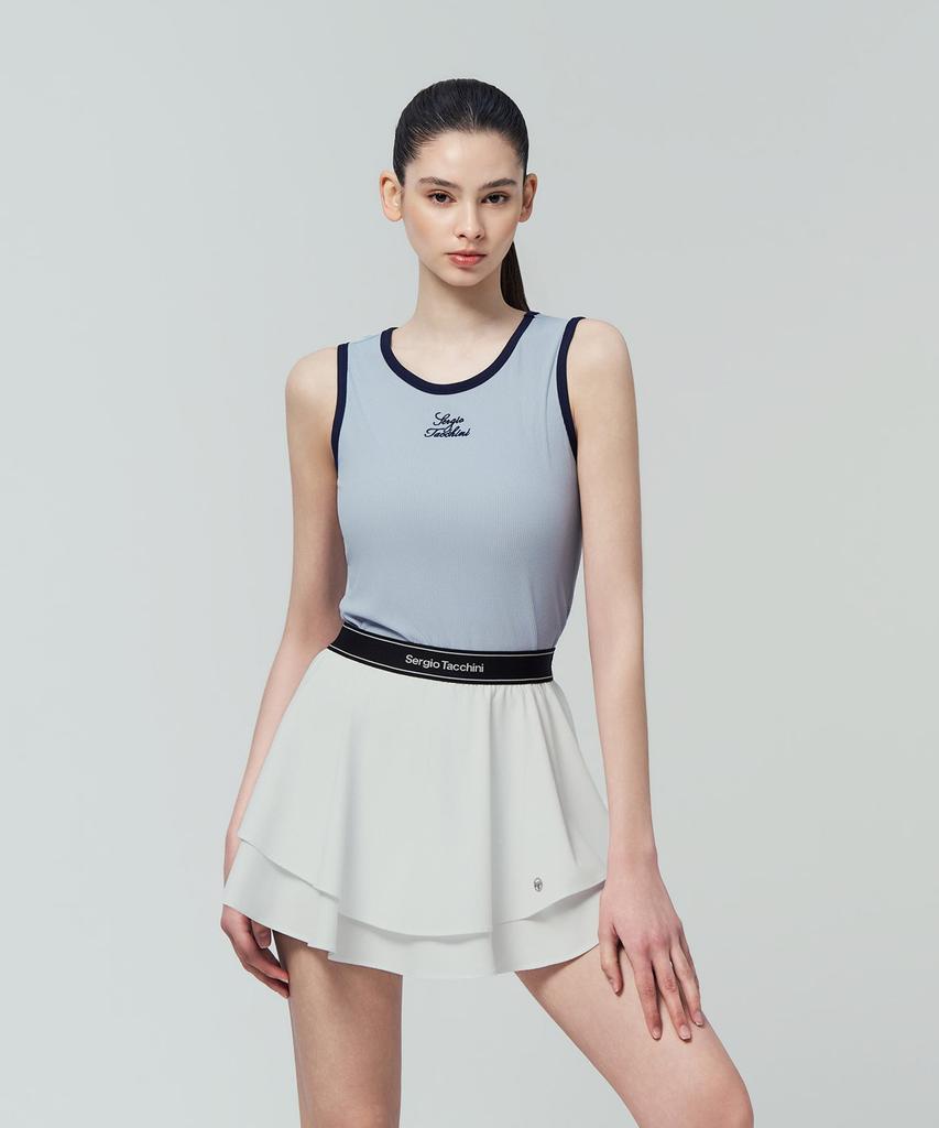 SERGIO TACCHINI W Rib Slim Fit Ringer Sleeveless