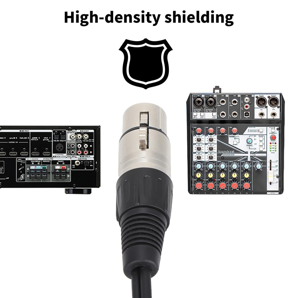 Разветвитель 1 XLR гнездо на 2 XLR штекера Кабель для домашнего кинотеатра и профессионального оборудования