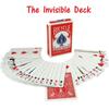 Bicycle Invisible Deck Playing Cards Magic Cards Close Up Street Magic Tricks Mentalism Comedy Magic Props