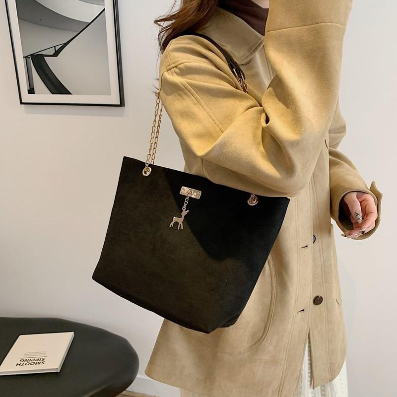 Бархатная Мягкая Модная Цепочка На Плечо Сумка Для Женщин Универсальная Летняя Сумка-Тоут