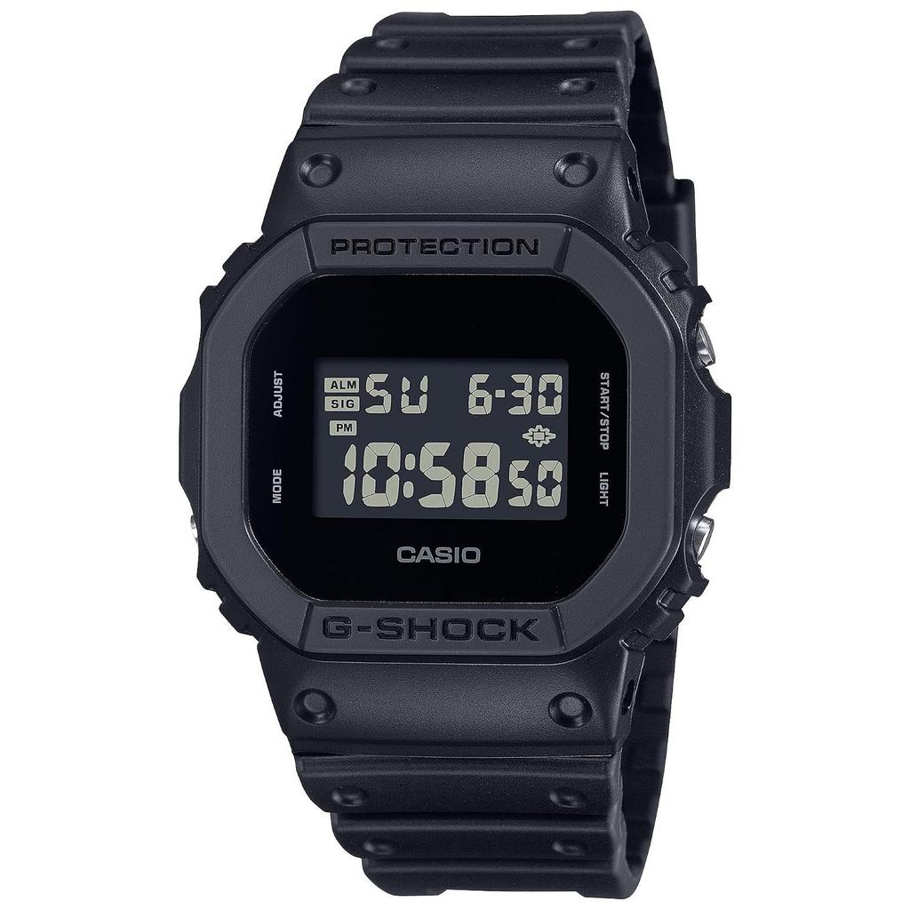 Наручные часы Casio G-Shock DW-5600UBB-1JF Мужские Полностью черные