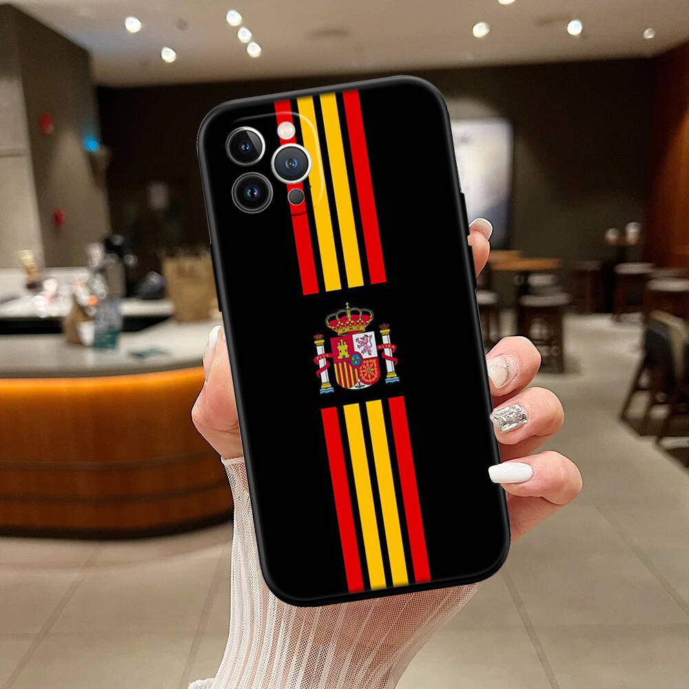 Spain Flag Phone Case for Motorola Moto Edge 60 60s 70 G86 G56 G54 E14 G04S G45 G54 G64 X30 X40 X50 S30 S50 Pro Power Tylus