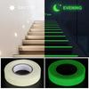 Green Fluorescent Warning Tape - Self-adhesive Luminous Safety Tape, DIY Decorative Glowing Tape, Stage Stair Safety Tape