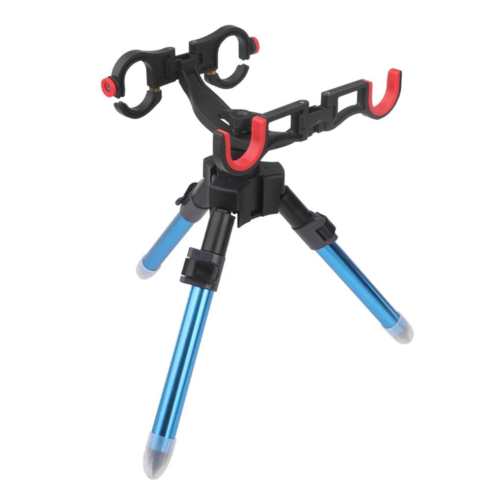 Треугольная стойка для удочек, регулируемая, складная, держатель для удочек, портативная, многофункциональная, для рыбалки на открытом воздухе