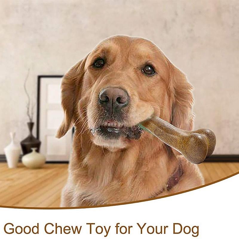 Dog Toy Bone Chew Toys for Small Large Big Dog Toy Indestructible Aggressive Chewer Dog Game Play Bite Resistant Puppy Pet Toy
