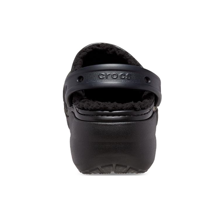 Crocs Классические утепленные клоги на платформе 'Черные' Женские 207938-001
