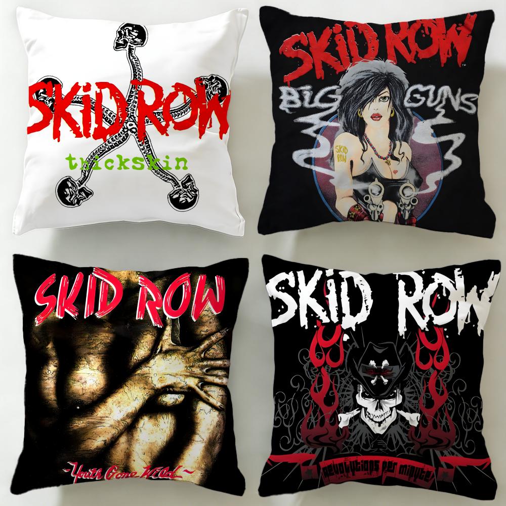 Классическая группа Skid Row Наволочка Мягкая и Легко стирающаяся – Универсальная для Дивана, Кровати, Путешествий и Офиса