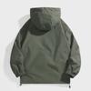 2024 Men's and Women's Trendy Multi-Pocket Outdoor Jacket - Three-Proof, Solid Color, Autumn/Winter Coat
