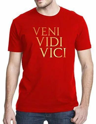 Roman Legion Caesar Veni Vidi Vici TShirt Summer Cotton ONeck Short Sleeve Mens T Shirt New S3XL