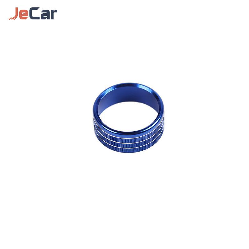 Aluminum Alloy Button Switch Ring Lamp Switch Button Decoration Cover For Jeep Wrangler JL JT Gladiator 2018 UP Car