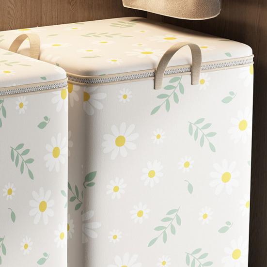 Сумка для хранения одеяла, органайзер для одежды, игрушек с ручкой, на молнии, водонепроницаемая, большая вместимость, многоразовое одеяло, контейнер для одежды, чехол