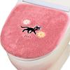 Senko Delivery Service Hana Sanpo Toilet Lid for Regular and Washing Featuring Jiji and the Ghibli 12767 Kiki's Cover, Pink, Toilets, Cat, Design,