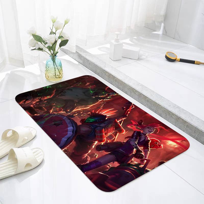 L-LoL-J-Jinx-Runaway Loli Коврик Для Гостиной Подушки Современный Мягкий Пушистый Домашний Ковер Для Детской Комнаты Игровой Ковер