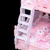 Creative Doll Double Bed Sheet Pillow Bunk Bed Toy Play House Accessories