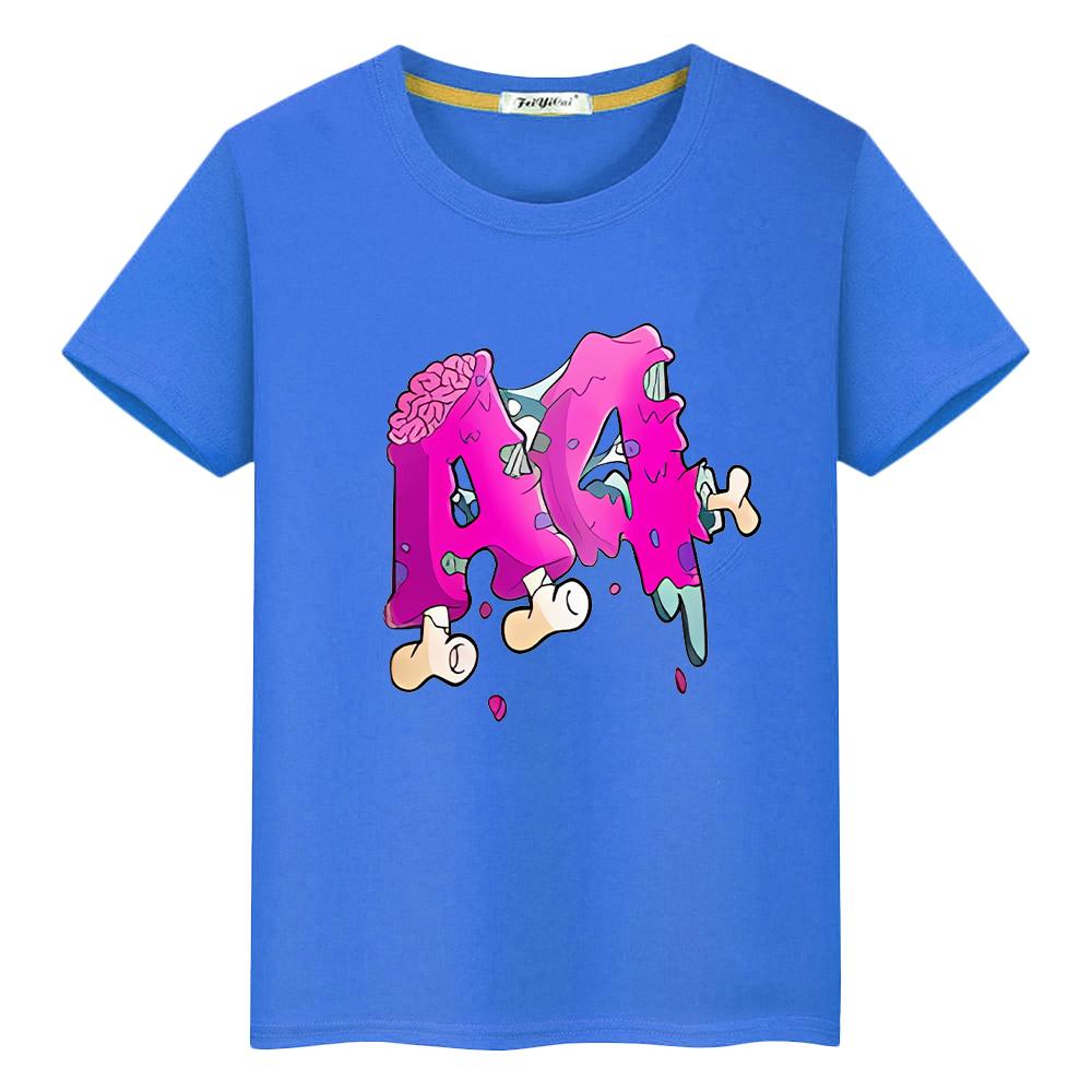 Donut A4 Print T Shirt for Kids Boy10year Tops 100%Cotton Tees Y2k One Piece Merch A4 Lamb Anime Short Pride Tshirt Girl Clothes