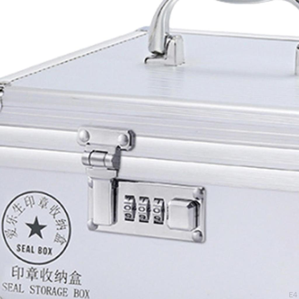 Кодовый замок большой емкости 6,30"x6,30"x4,53" с несколькими сетками и кодовым замком для личного пользования