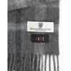 Daks Cashmere TOne On TOne Check Muffler Gray Dbmu9f803g2