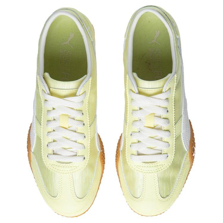 Puma Bella Ut Удобные Универсальные Прочные Низкие Повседневные Кроссовки Женские Желтые 405703-01
