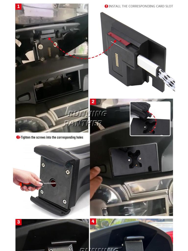 USB-держатель для телефона с зарядкой для BMW K1600B/GT/GTL (2011-2020)