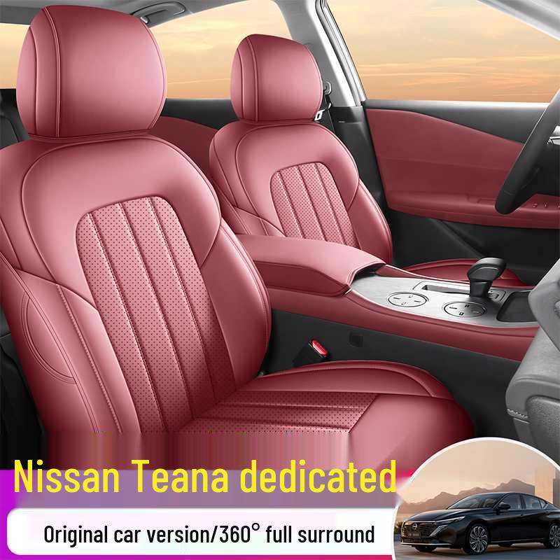 Всесезонные полностью закрывающие чехлы на сиденья Nissan Teana, подходят для 26 моделей - Внутренние подушки салона Hongmeng Cockpit