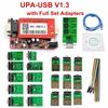 Полный комплект UPA USB с полным набором адаптеров Инструмент для чип-тюнинга ЭБУ автомобилей Поддержка автомобилей разных марок Диагностический инструмент с TMS/ NEC/ 912