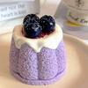 Simulated Puddings Soft Squeeze Toy Silicone Fidget Toy New Dessert Squishy Toy
